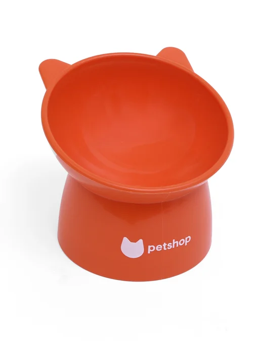 PetShop Миска для кошек и собак высокая "Кошечка петшоп", 200 мл, 200 мл, фото 2