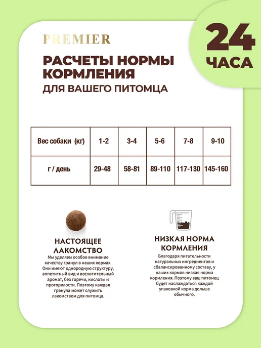 Сухой корм PREMIER Грандорф Премьер для собак, взрослые, мелкие, индейка, ягненок, 1 кг, фото 4