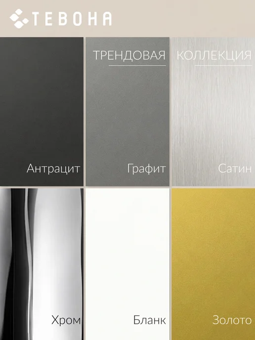 TEVONA Электрический Полотенцесушитель Антрацит 740 430 мм, черный, фото 5