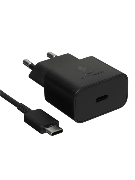 Samsung Зарядка type-c для телефона EP-T2510 быстрая с блоком, черный, фото 7