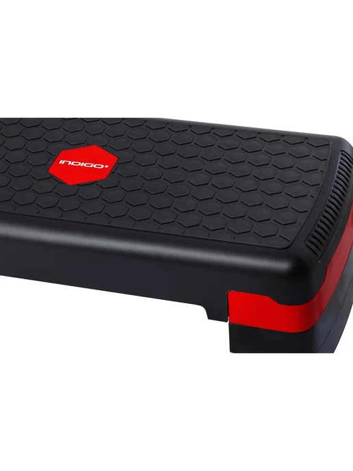INDIGO Sport Степ платформа для аэробики 2 уровня, черный, фото 2