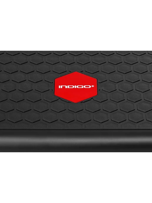 INDIGO Sport Степ платформа для аэробики 2 уровня, черный, фото 3
