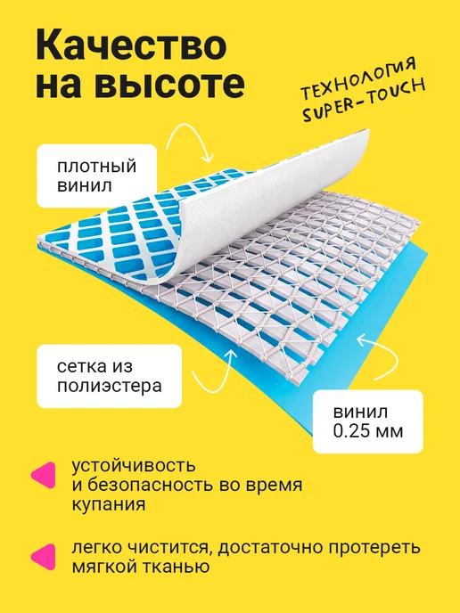 AbcAge Бассейн надувной детский круглый 114х25 см, 114x25 см, фото 4