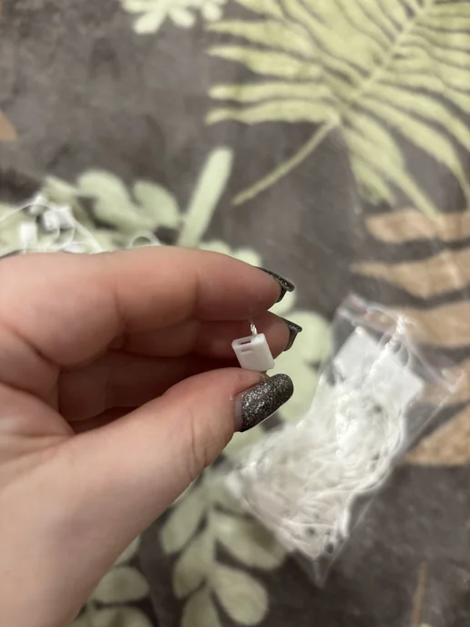 Ridver Веревочные биркодержатели 100 штук, белый, фото 3