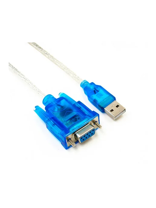 Кабель - переходник USB2.0 - RS232 (DB9), папа-папа, 1,5м, 1,5 м, в упаковке 30 г