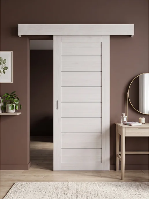 ВДК Двери и мебель Дверь межкомнатная раздвижная купе с механизмом, вариант, фото 8