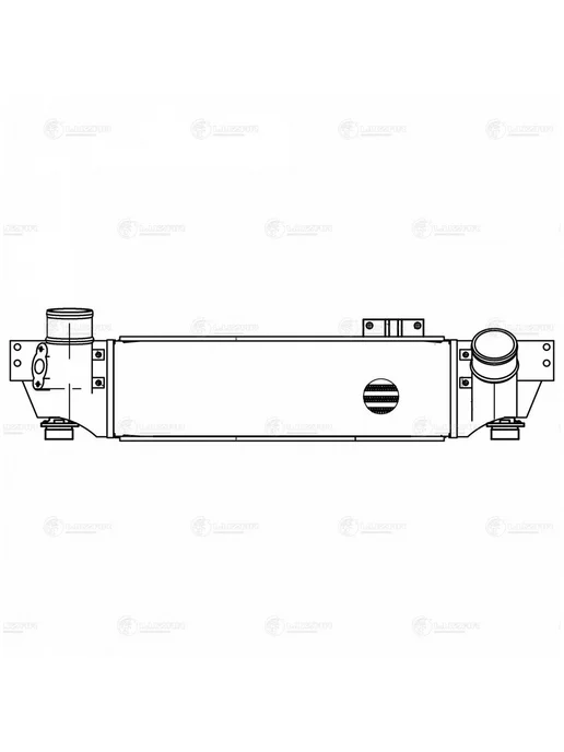 LUZAR Интеркулер KIA Sorento 02- mot.2,5CRDI LRIC 0801, вариант, фото 3