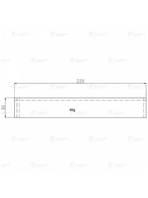 LUZAR Осушитель конд. для а м Hyundai Solaris 10- Kia Rio 05- LUZA, вариант, фото 3