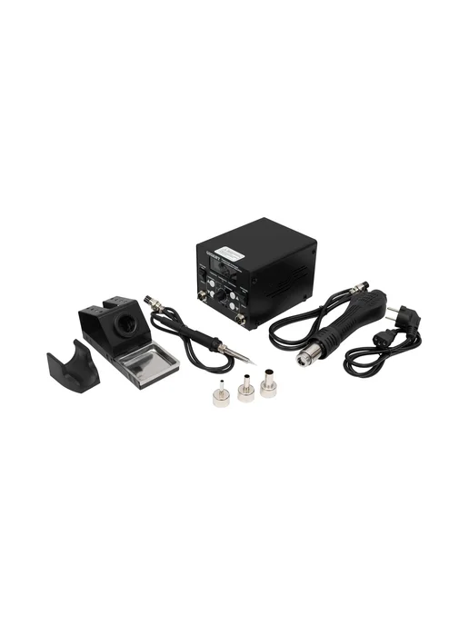 GIGANT Паяльная станция с термофеном 650Вт GGS-979D, 650 Вт