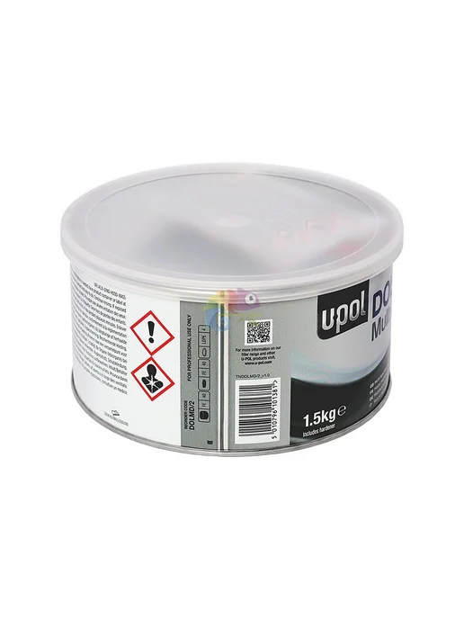 U-pol Армированная автошпатлевка UPOL Dolphin Multi Deep 1,5 кг, 1,5 кг, фото 2