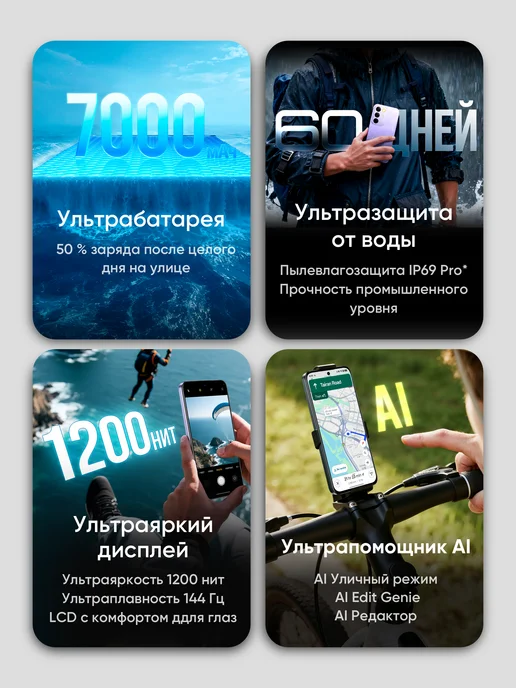 Смартфон realme C85 8/256 ГБ, серый, фото 2