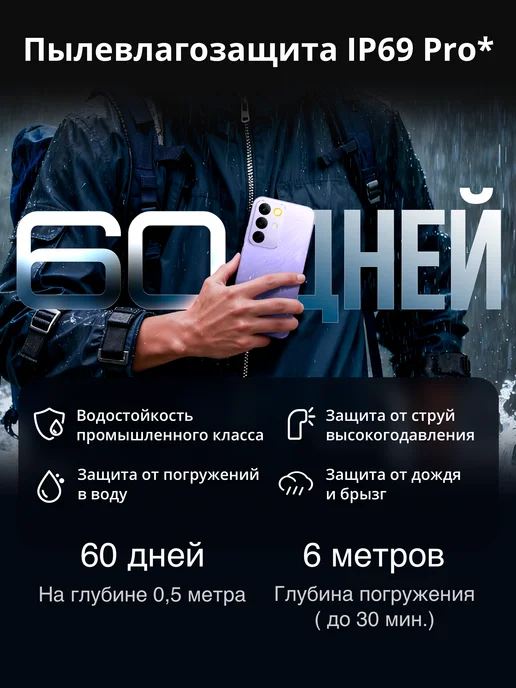 Смартфон realme C85 8/256 ГБ, серый, фото 3