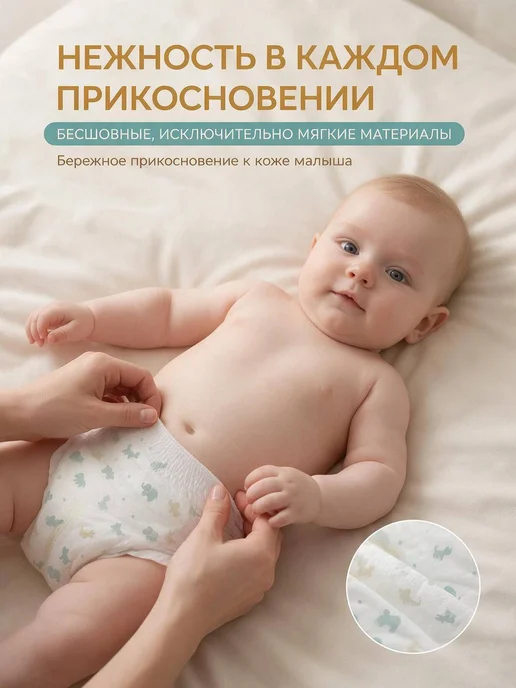 Lulllio Подгузники Select, размер 4 L (9-14кг), 4 л, 14 кг, фото 3