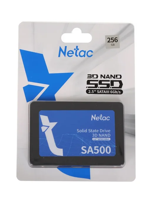 NETAC SSD диск для компьютера внутренний SA500 960GB, 256 ГБ, фото 4