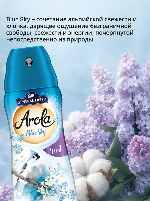General Fresh Освежитель воздуха BlueSky 4in1, синий, фото 2