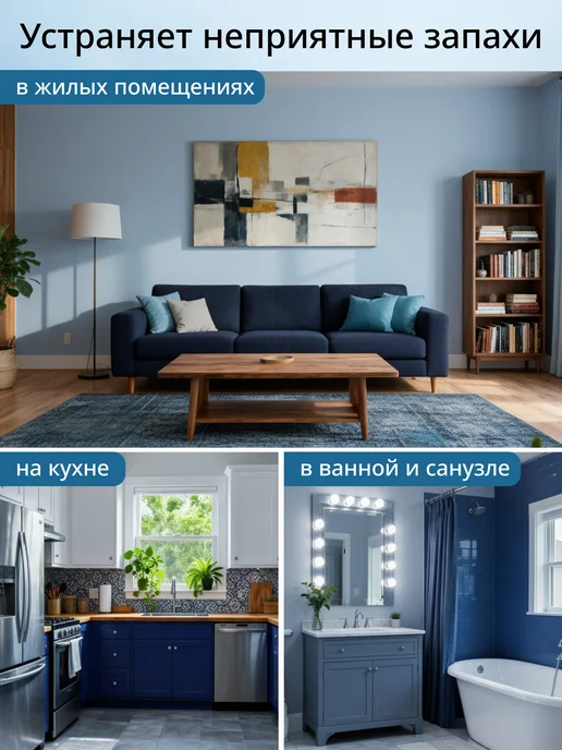 General Fresh Освежитель воздуха BlueSky 4in1, синий, фото 3