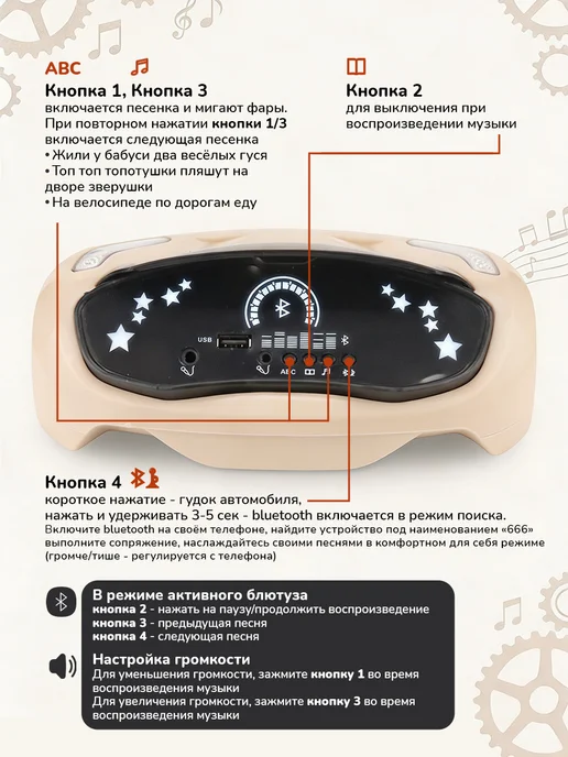 VELOBIBI Велосипед детский с ручкой, розовый, фото 4
