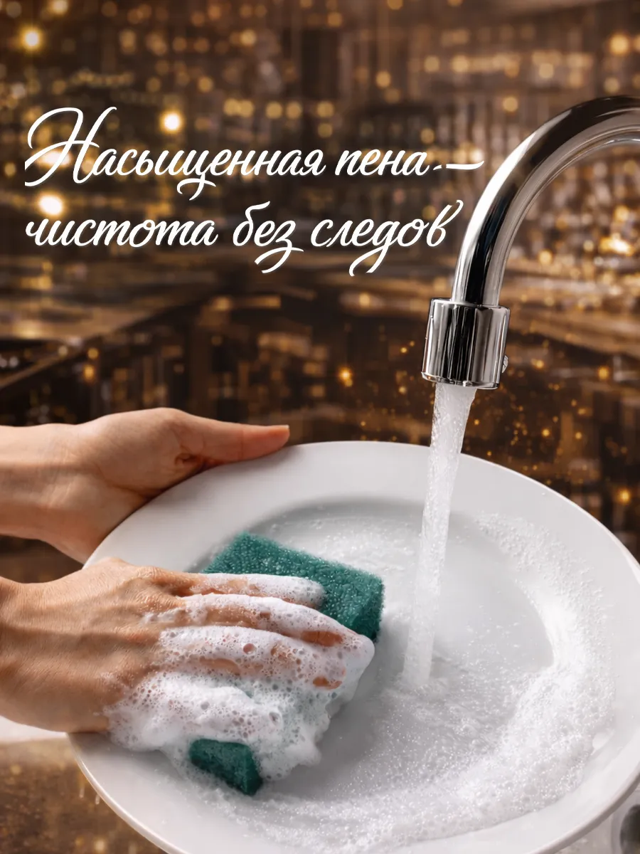 Средство для мытья посуды 5 л Lavelena лимон фото 3