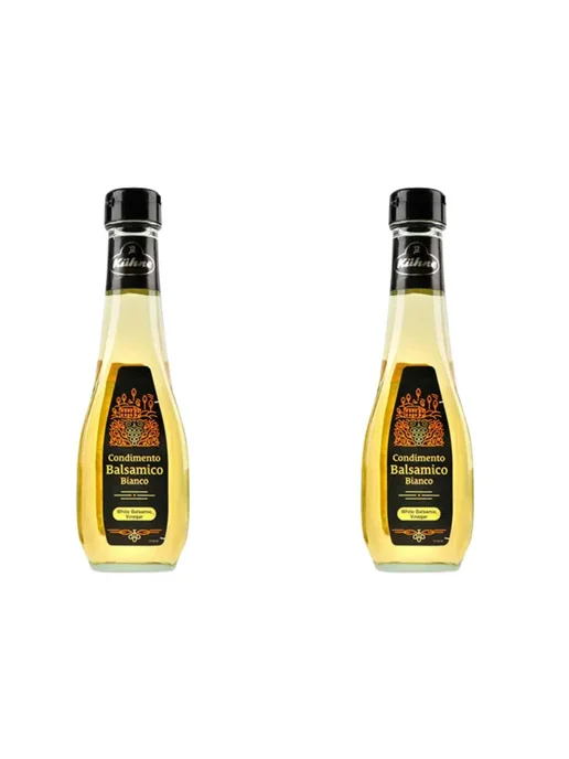 Kuhne Уксус бальзамический Balsamico Bianco белый, 2шт по 250 мл, 2 шт, 250 мл