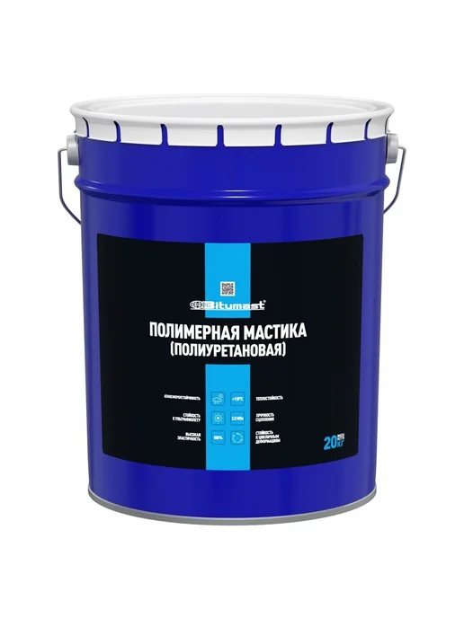 Bitumast Мастика гидроизоляционная полиуретановая 20 кг, 20 кг
