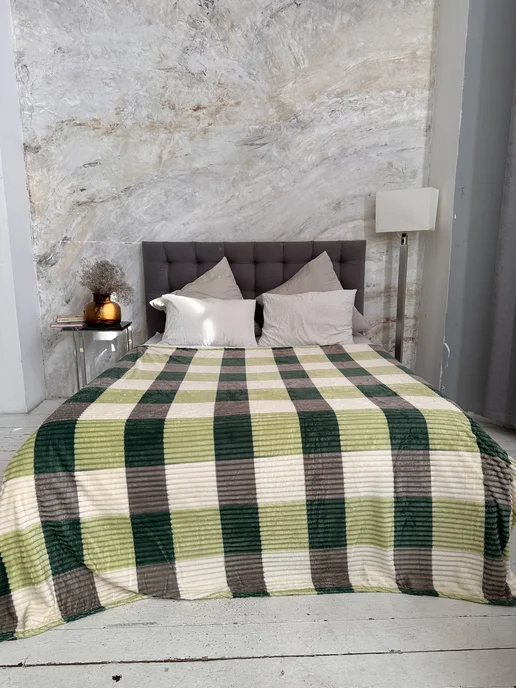 Boni Home Покрывало на диван и кровать евро 200х220 см, 200x220 см, фото 7