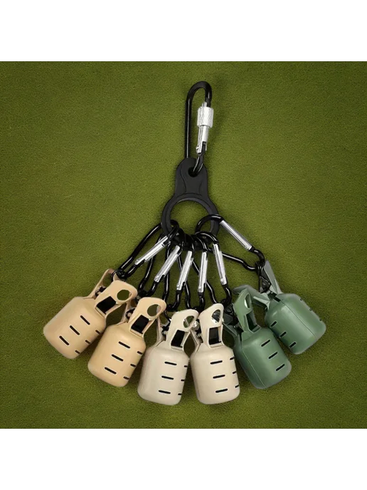 6шт Защитные чехлы на крючки для кальмаров Egi для Webfoot, 6 шт, фото 3