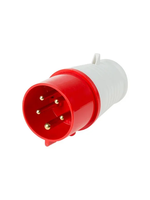 REXANT Переносная вилка 025 3Р+РЕ+N 32А 380В IP44 11-8905, красный