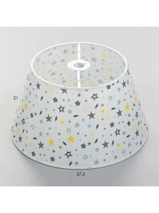 BayerLux Абажур для светильника звезды E27 E14 38х38х21 см, 38x38x21 см, фото 4