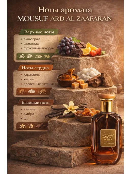 РАСПРОДАЖА Арабские духи Mousuf 100 мл стойкий аромат. Оригинал 100%, 100 мл, фото 3
