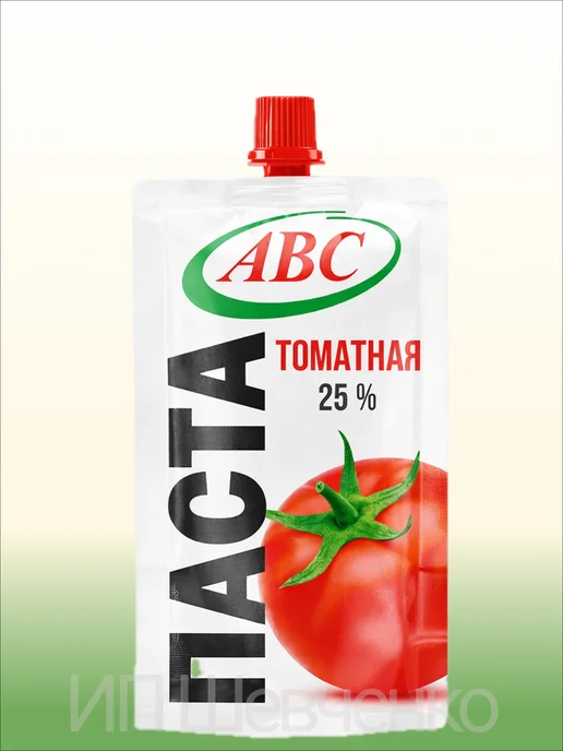 АВС ABC Томатная паста 100 г х 4 шт, дой-пак, 100 г, 4 шт, фото 7