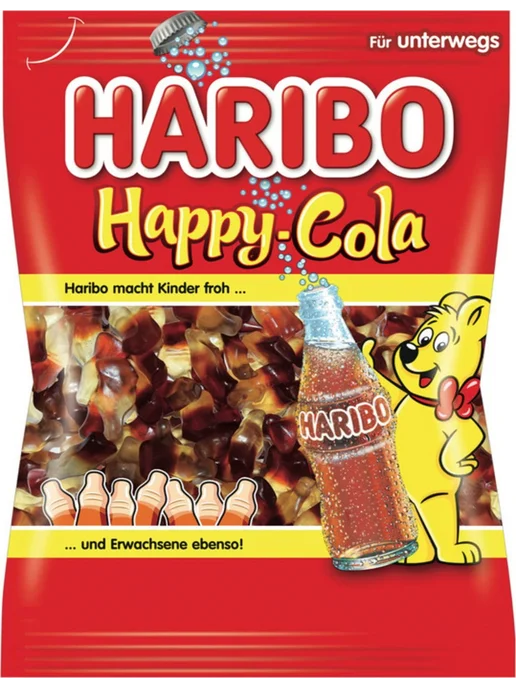 Haribo Жевательный мармелад Харибо Кола, Happy Cola, вариант, фото 3