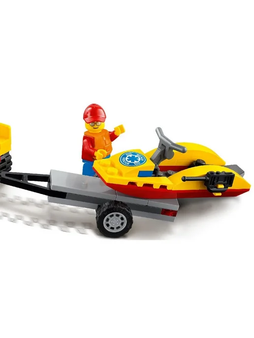LEGO LEGO«Пляжный спасательный квадроцикл с гидроциклом», черный, фото 7