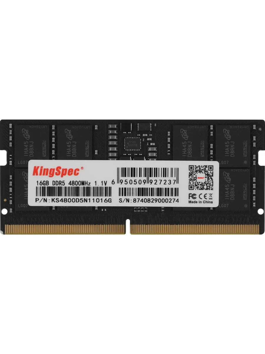 Kingspec Оперативная память KS4800D5N11016G