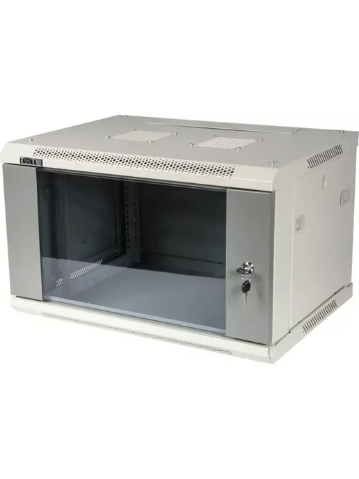 LANMASTER Шкаф коммутационный TWT-CBWPG-6U-6X6-GY, серый, фото 4