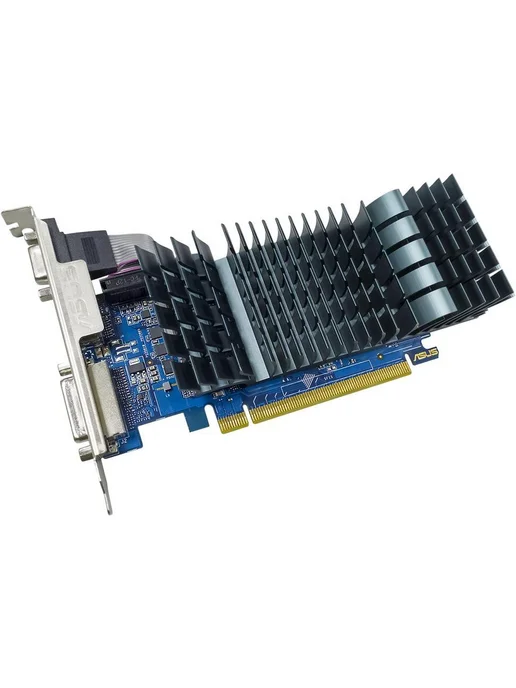 Asus Видеокарта GT 710 2 ГБ RTL (90YV0ALA-M0NA00), синий, фото 3
