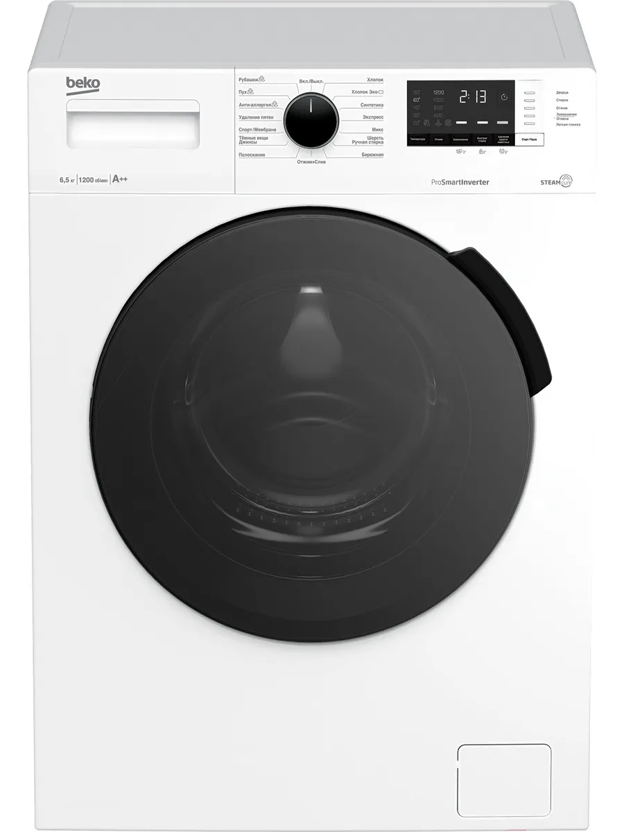 Стиральная машина WSPE6H612W Beko 842170707 купить за 32 929 ₽ в интернет‑магазине Wildberries