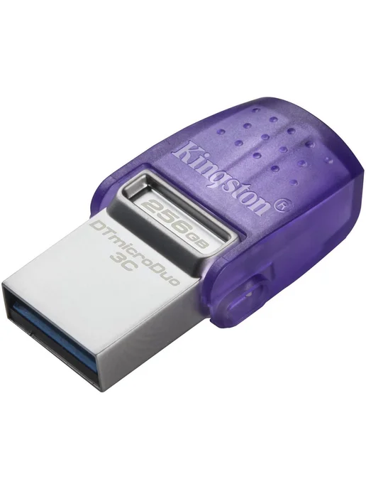 Kingston USB Flash 256 ГБ MicroDuo 3C [DTDUO3CG3 256GB], 256 ГБ