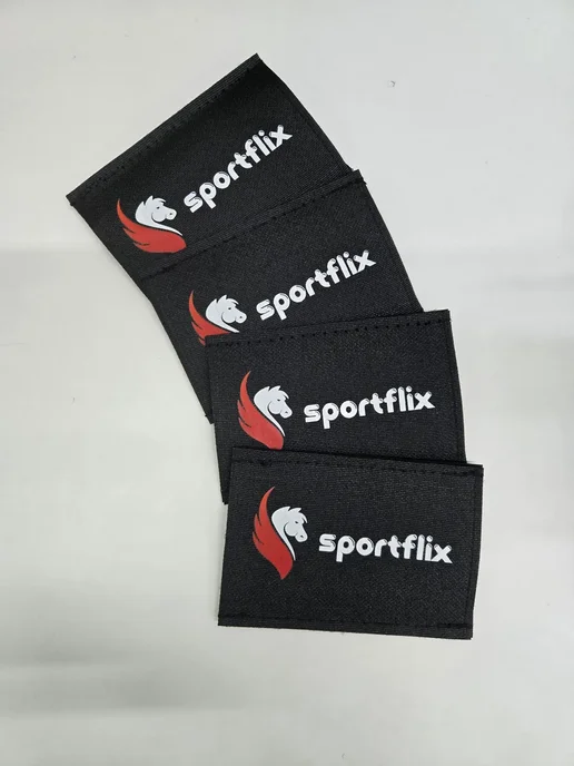 Sportflix Связки для лыж манжета 4 штуки, черный, фото 3