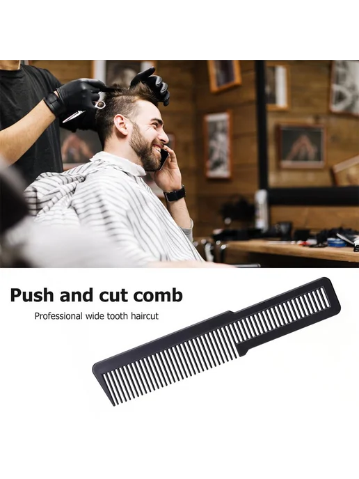 Расческа для укладки Anti-static длинные зубья, вариант, фото 2