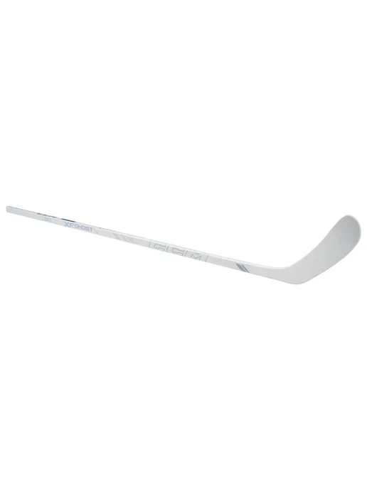 CCM Клюшка хоккейная Tacks XF Ghost White Jr, Левый, 29+1 4,40, белый, фото 4