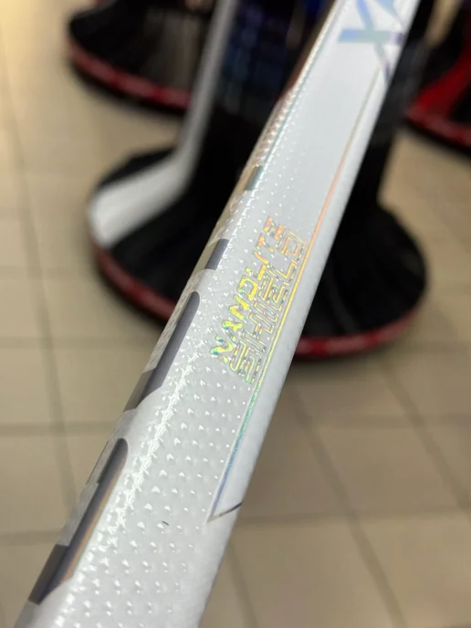 CCM Клюшка хоккейная Tacks XF Ghost White Jr, Левый, 29+1 4,40, белый, фото 6