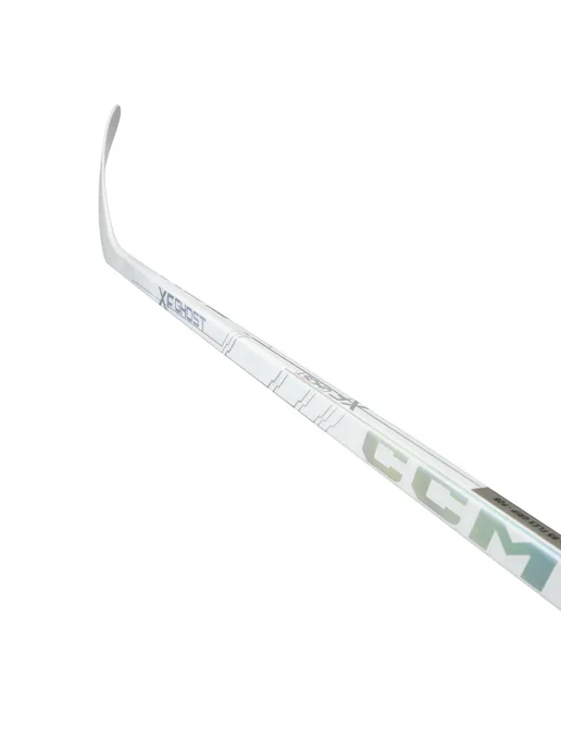 CCM Клюшка хоккейная Tacks XF Ghost White Jr, Правый, 29+1 4,50, белый, фото 3