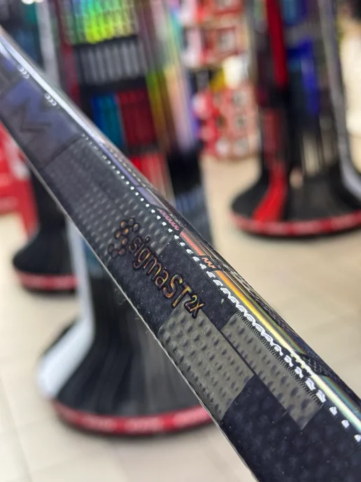 CCM Клюшка хоккейная Tacks XF Ghost Yth, Левый, 28, 30, черный, фото 7