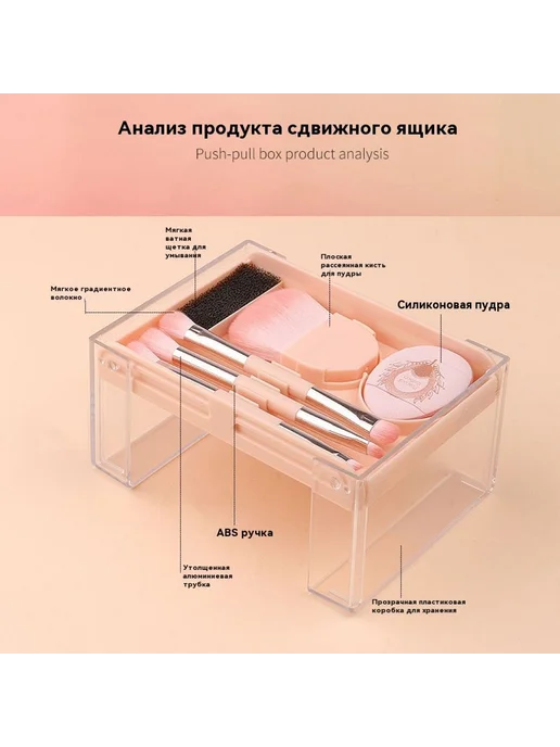 Кисть для макияжа Высокий свет черный, черный, фото 5