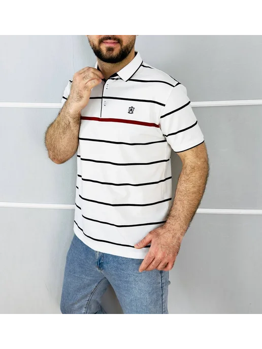 FASHIOP SHOP-T&L футболки поло классическая, черный, фото 6