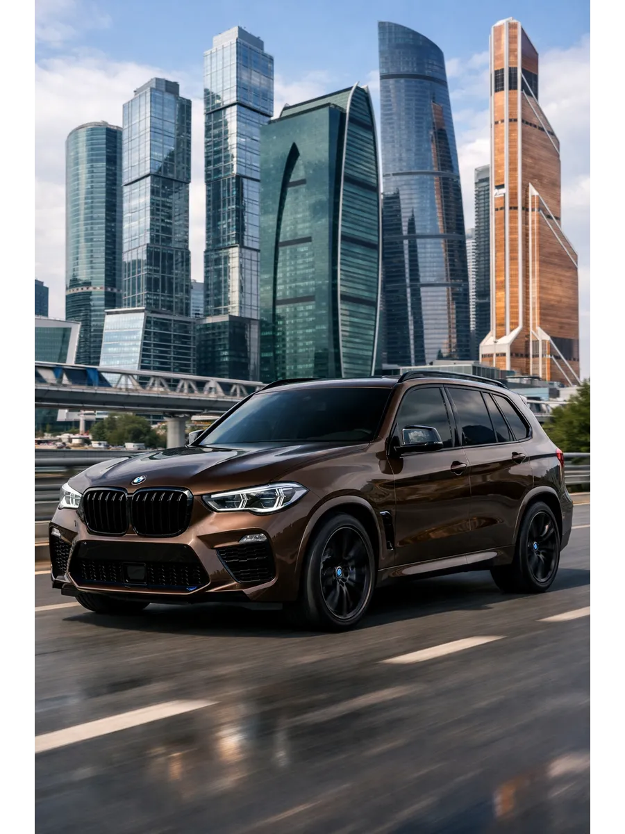 Постер "Машина" БМВ BMW X5 40x60