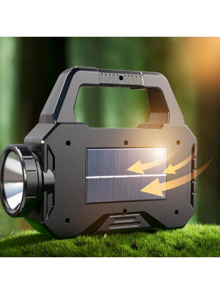 Портативный Solar фонарь для лагеря, дальний, влагозащищенны