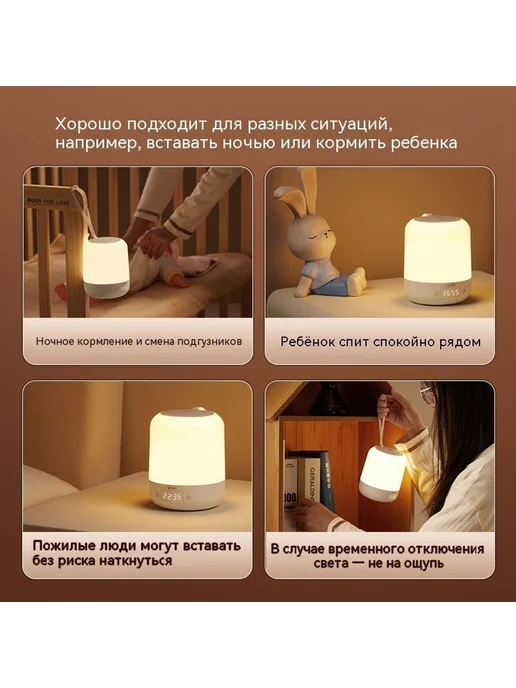 Ночной свет Размер Без мерцания на видео, вариант, фото 4