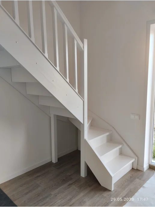 StairShop Лестница на второй этаж проем от 1200х2570 мм (левая), 1200x2570 мм, фото 7