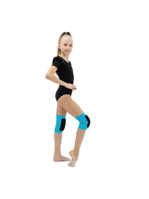 Grace Dance Наколенники для гимнастики и танцев, голубой, фото 4